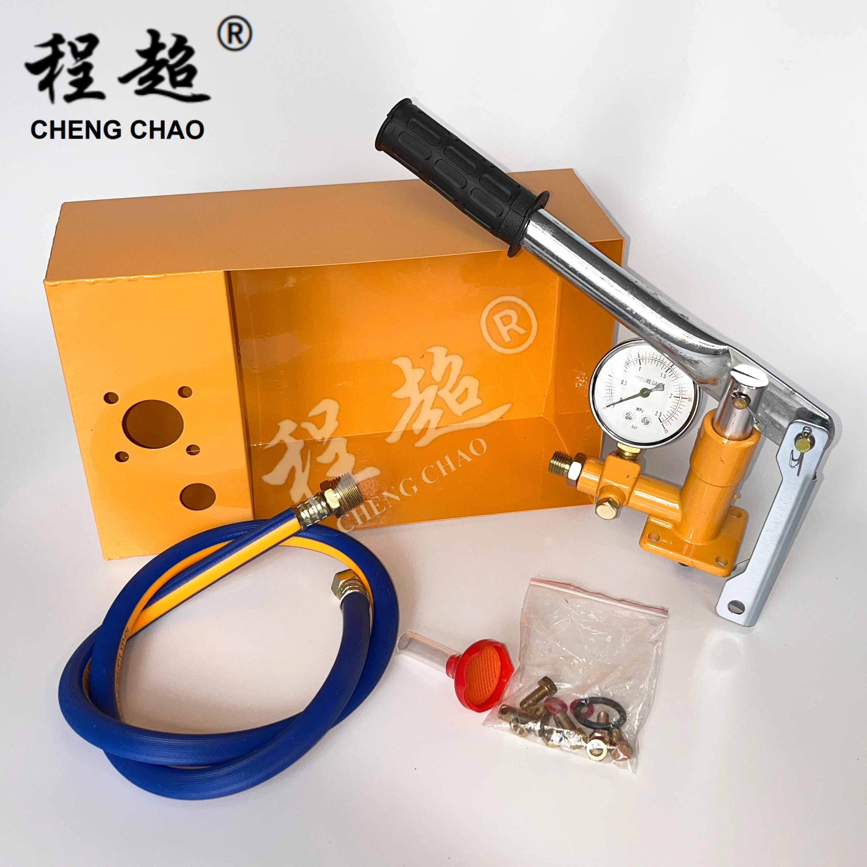 Factory supply plumbing tool PPR/PE TH25A 2.5Mpa manual  pipeline pressure testing pump