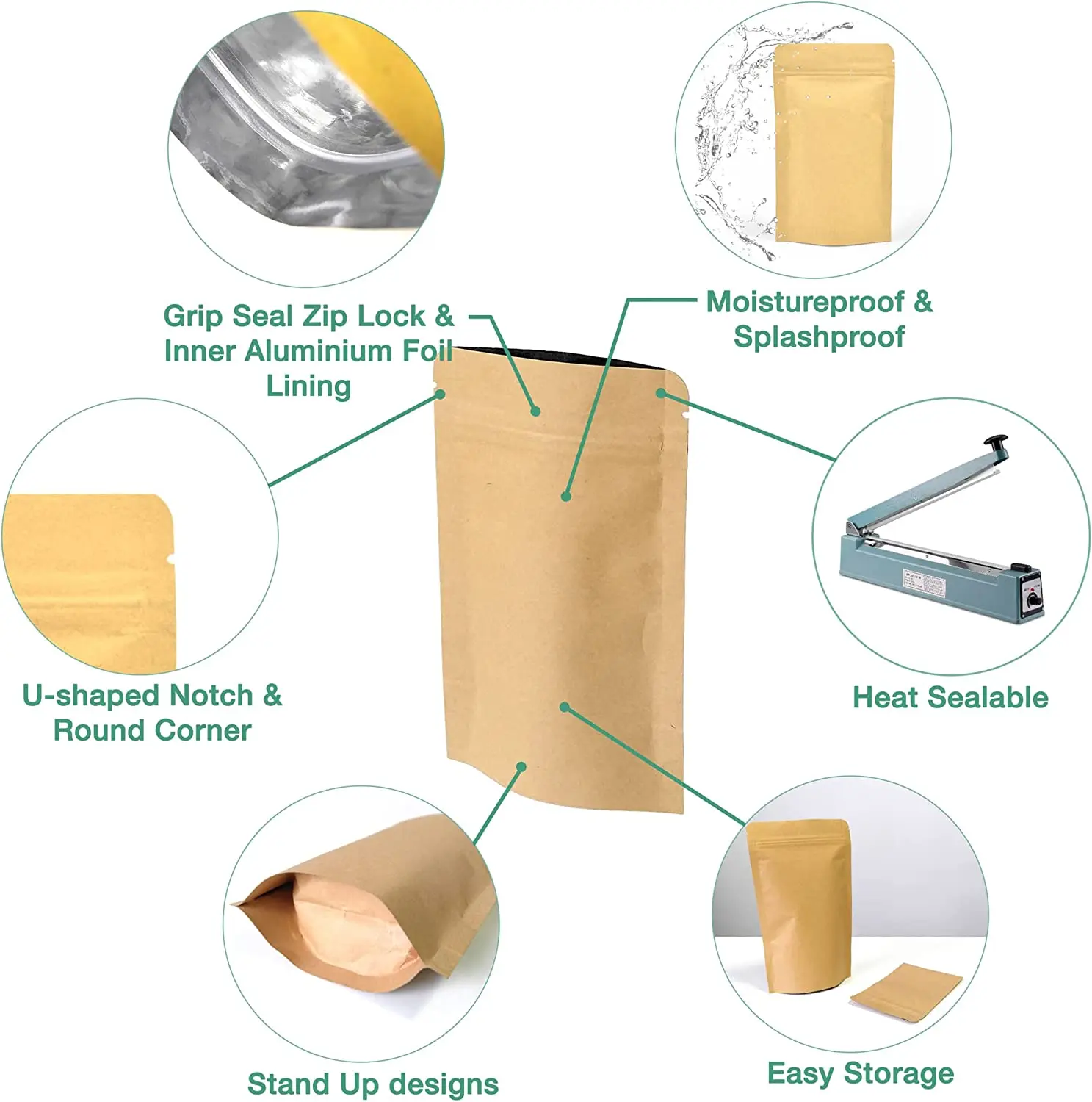 Custom 250G Bolsas Para De Cafe Empty Coffee Tea Packaging Pouch Flat Bottom Coffee Bag With Valve And Zipper