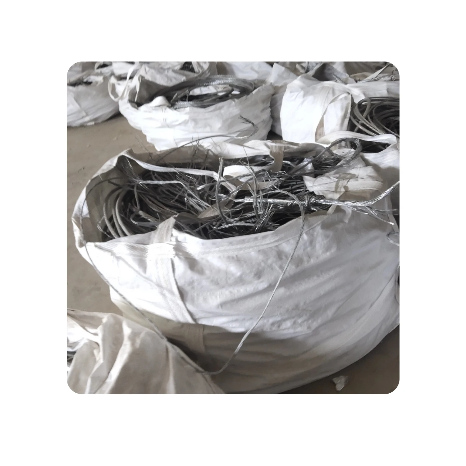 Высокочистый объемный алюминиевый проволочный лом