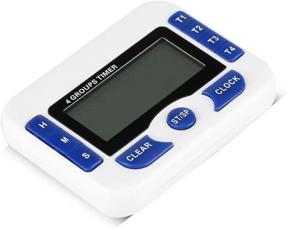 4 Channels Timer Digital Audio Timers Multifunctional Stairs Timer