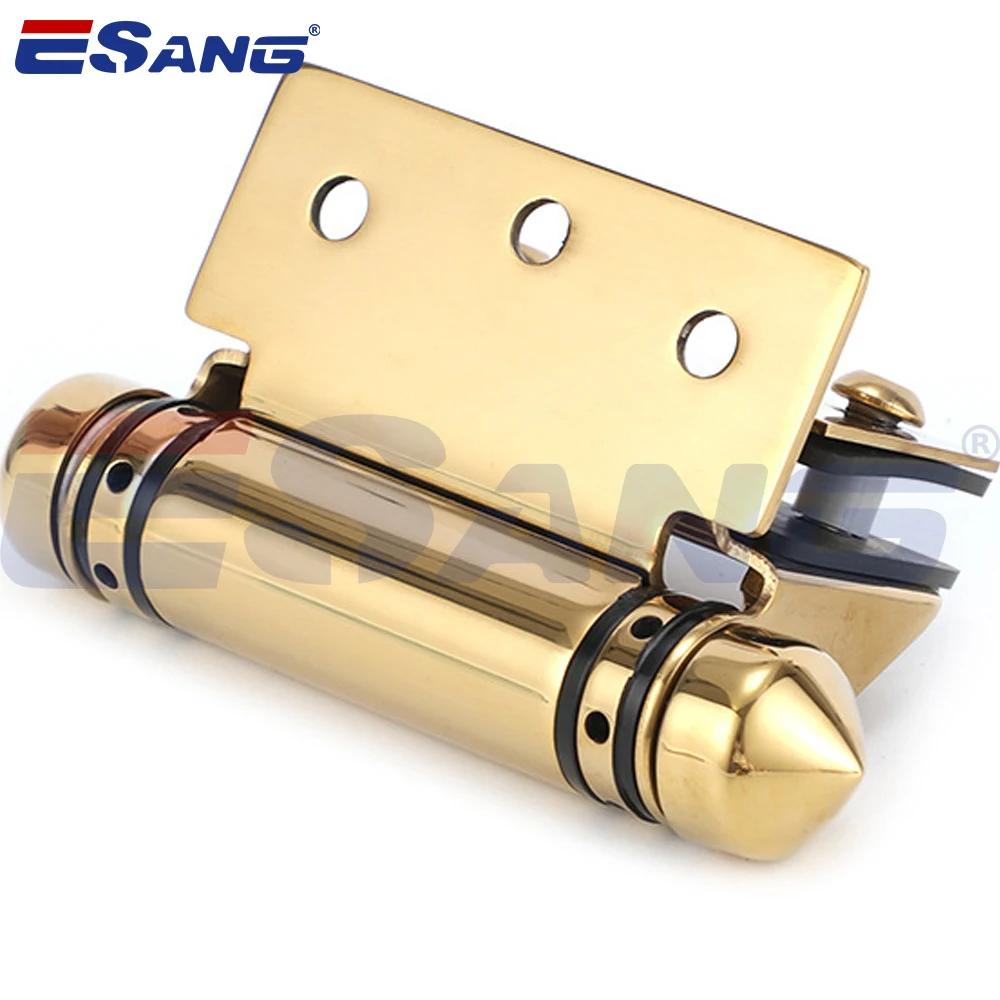 ESANG Frameless Glass Railing Accessories Pool Door Gate Self Close Spring Loaded Glass To Glass Stainless Steel 316 Hinge