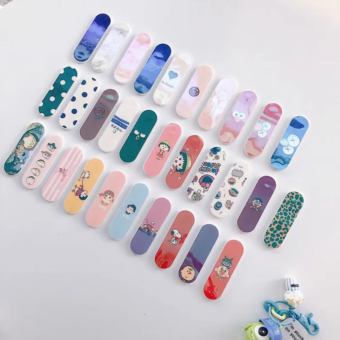 TPU Finger Ring Grip Mobile Phone Holder Stand Push Pull Hand Band Universal Phone Finger Holder