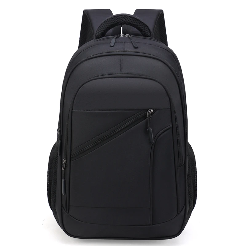2023 Large Capacity 17 inch  Fashion Wholesale Smart Black Laptop Bag Back Leisure Men Laptop Backpack
