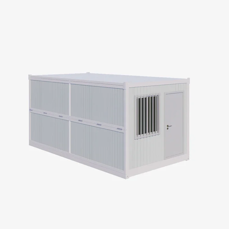 Prefabricated 3 Bedroom Container Home 20ft Foldable Tiny Shipping Container with Bathroom Steel Material for Villa Application