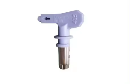 Pneumatic Cylindrical rotary nozzle Alloy spray tip with guard