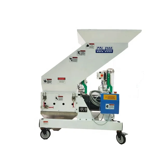 CE Low Speed Flake Cutter Crusher Crushing Plastic Recycling  Machine for injection molding low noise