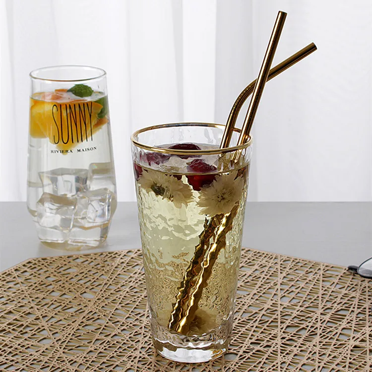 Wholesale Bar Accessories ECO Friendly Stainless Steel Straw With Logo, Top Seller 2019 Machine Make Drinking Straw