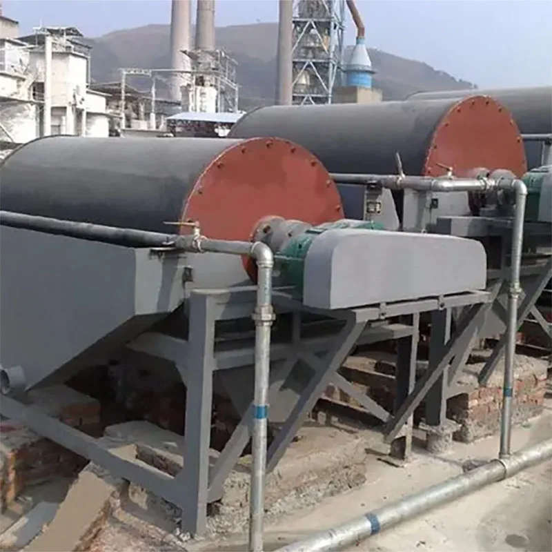 Mining Machine Wet Drum Magnetic Separator for Iron Ore Upgrade China Supplier