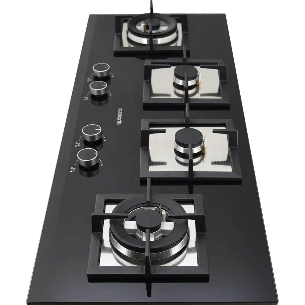 4 stove stove kitchen household glass top electric ignition gas stove