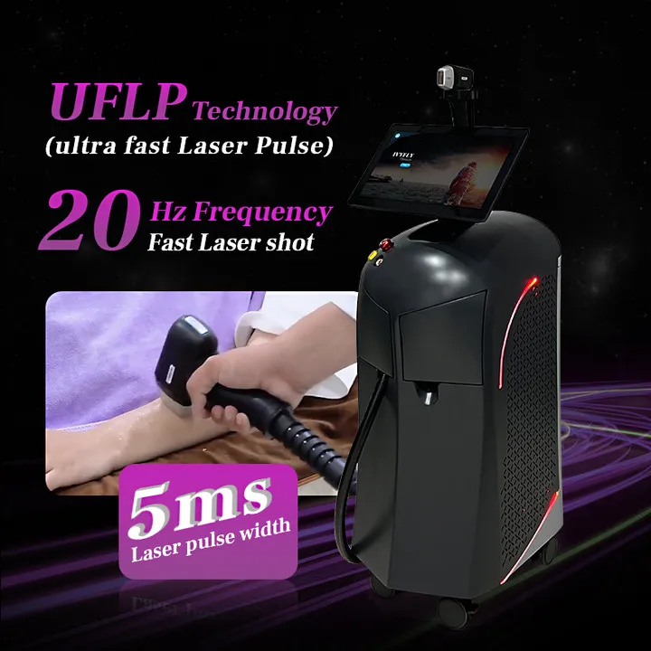 Night universe 2000W diode laser hair removal machine device with micro channel Diode Laser Hair Removal Machine