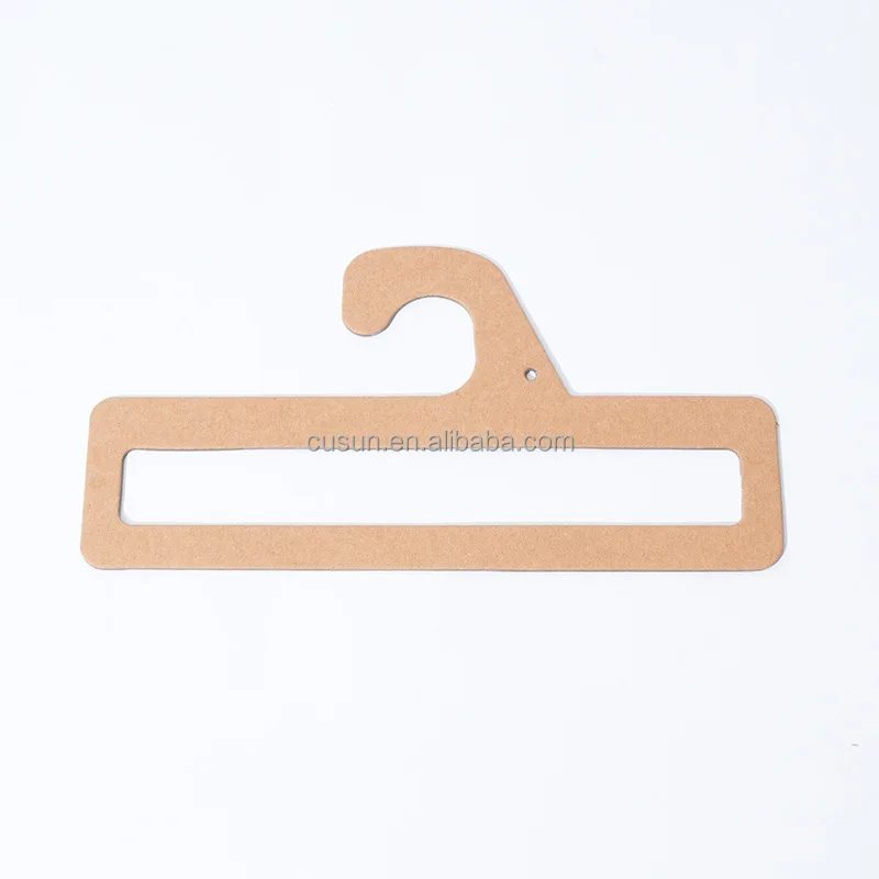 2023 Wholesale Recyclable Paper Eco Friendly Cardboard Adult Children Garment Hanger