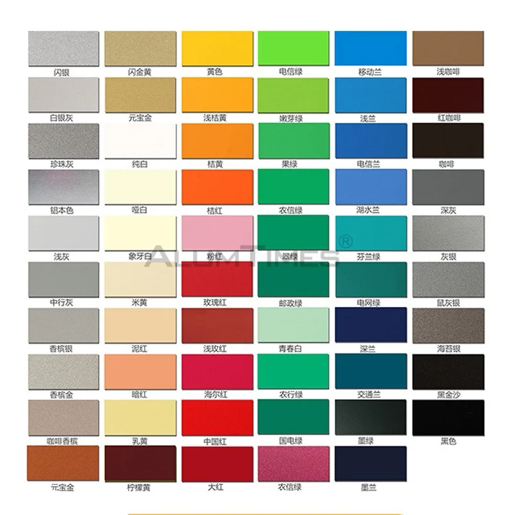 ALUMTIMES Building Construction Material/exterior Wall Cladding/ Brushed Acp Factory Price/Acm