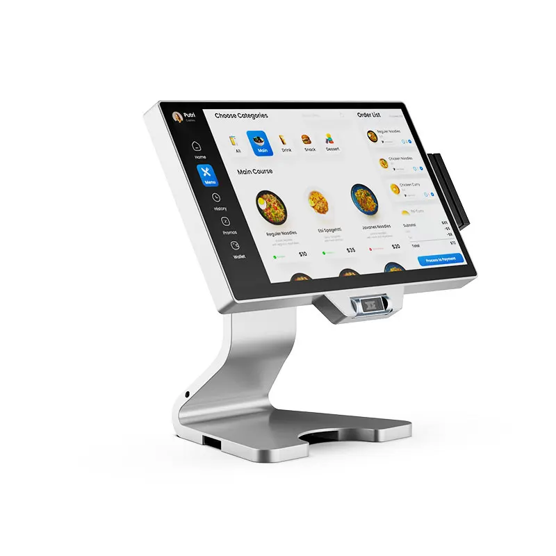 Customizable 15.6 Inch Touch Screen Desktop TFT-LCD Monitor POS Business Monitor Tablet Compatible with Camera