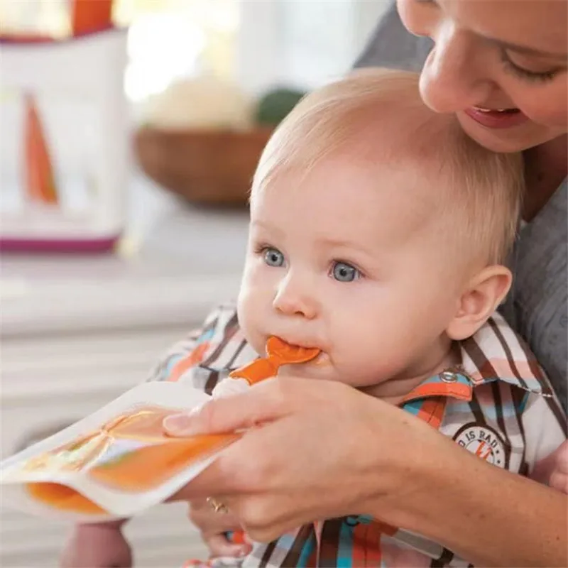Hot Baby Food Dispenser Bags Squeeze Station for Homemade Baby Food Pouch Filling Station for Puree Food for Babies and Toddlers