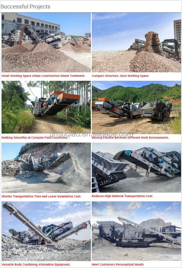 Shorter Transportation Time and Lower Installation Cost ore mobile jaw crusher basalt chemical jaw crusher mining equipment