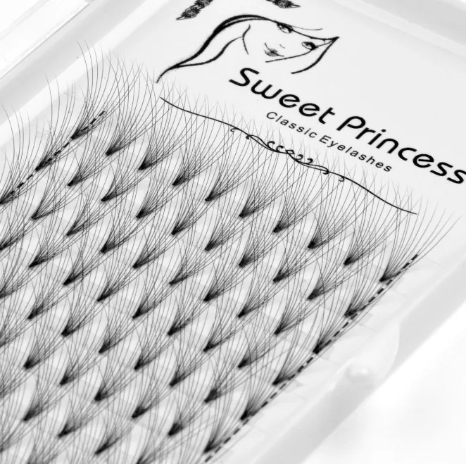 he40087a  0.07 Thickness C D Curl Fan Eyelashes For Women Eyelash Extensions