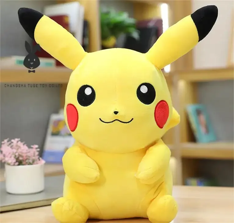 CPC CE Cartoon Anime Plush Dolls Pokemoned Pikachu Bulbasaur Squirtle Charmander Kawaii Plush Toys Grab Dolls For gifts