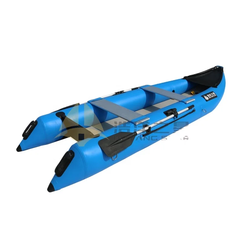 Hot sale China inflatable 2 person kayak fishing kakay