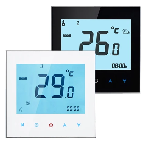 tuya wifi smart wireless floor heating thermostat wireless programmable room thermostat