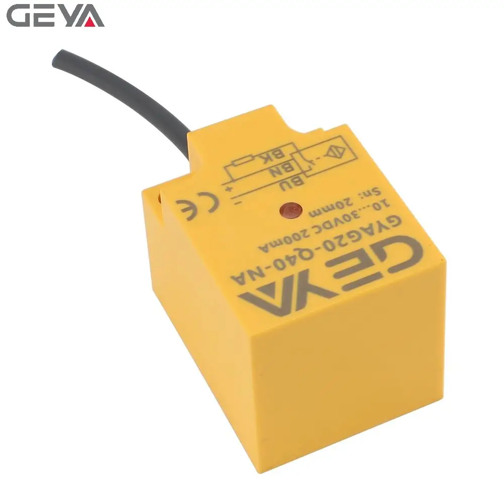 GEYA GYAG20-Q40-NA Inductive Proximity Sensor Detection Switch elevator door Industrial automation
