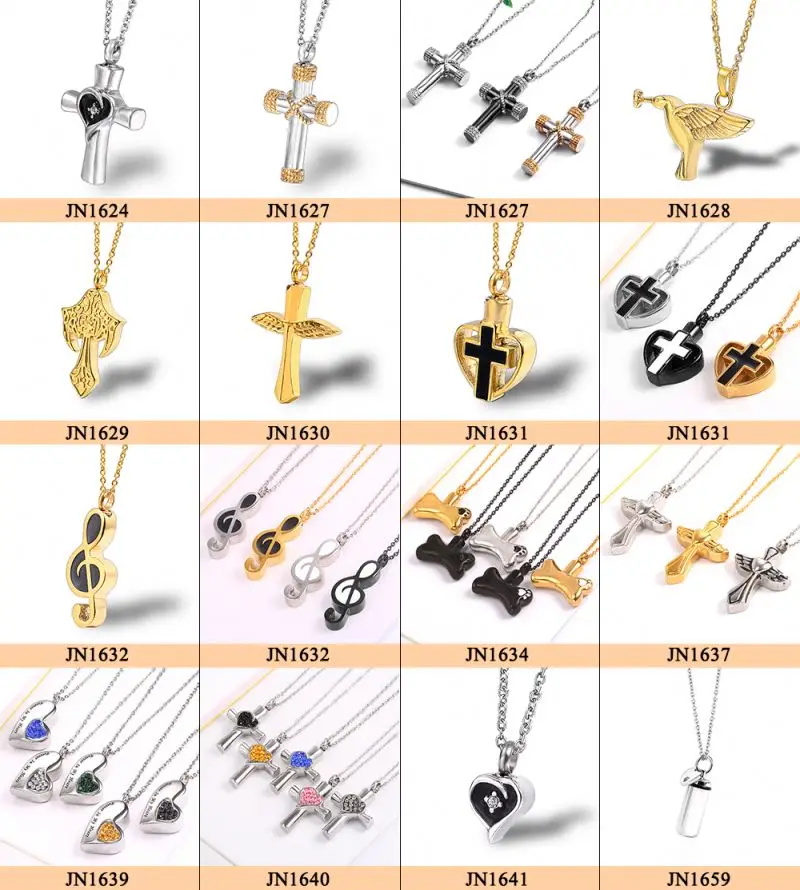 Ice Out Cream Capsule Openable Cremation Urn Ashes Bottle Locket Pendant Necklace For Pet Memorial Urn Jewelry