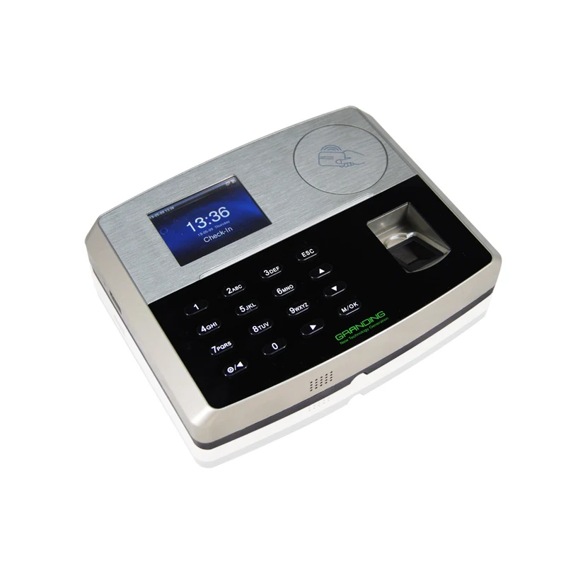 Web cloud software  backup battery bimetric device Fingerprint Time Attendance System with POE
