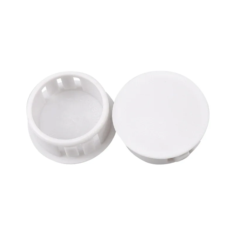 Hot Selling Screw Hole Cover Round Plastic Button Plug For Electric Equipment