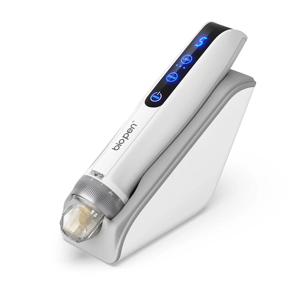 The Biopen Q2 with integrated electroporation function for acne treatment professional use at home and hospital