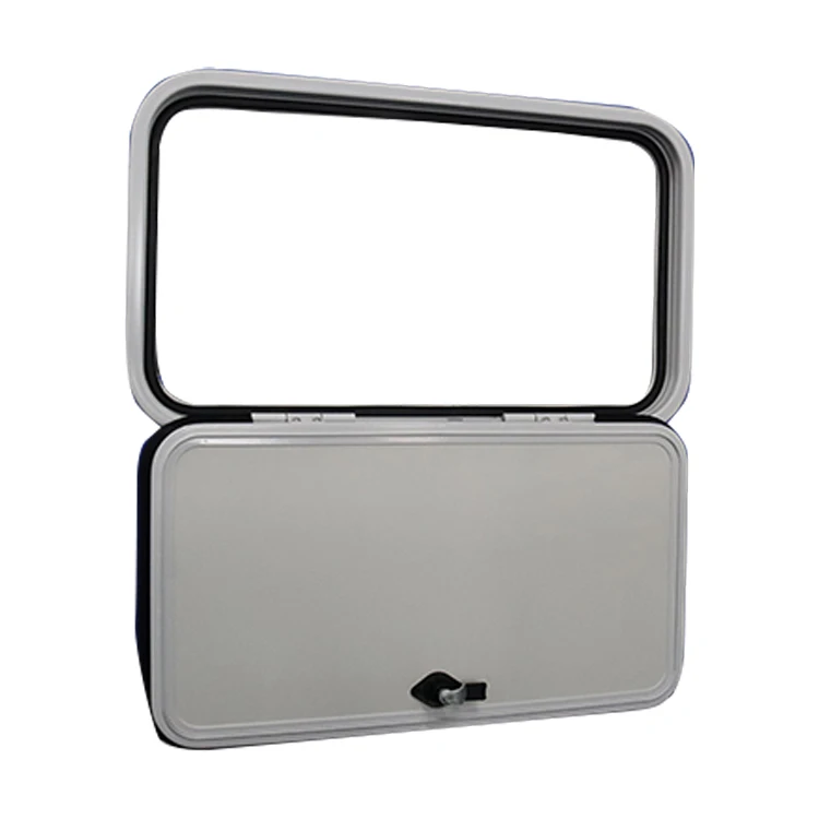SANJO new RV Aluminum Frame Exterior Water Proof Door caravan Hatch for camper part