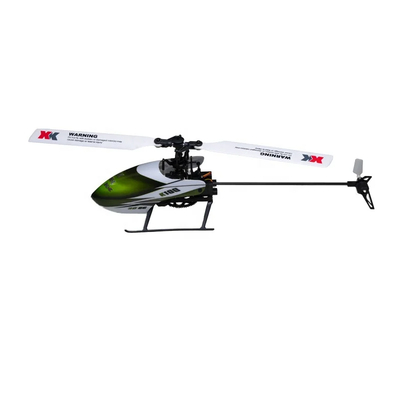 WLTOYS K100 2.4GHz 6CH RC Helicopter 3D 6G Single Paddle Remote Control Helicopter Model Toy For Kids