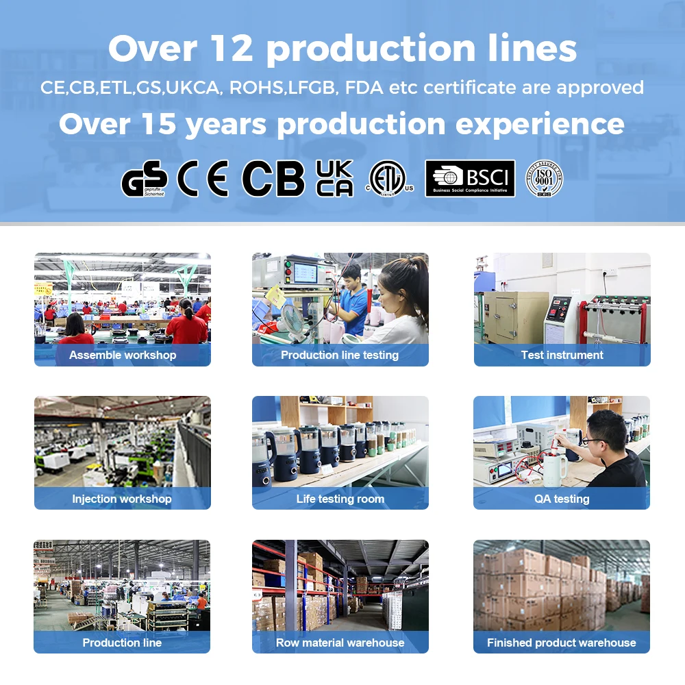 Soybean milk maker Multi-functional stainless steel soy milk maker Nut milk making machine for fresh breakfast Low noise blender