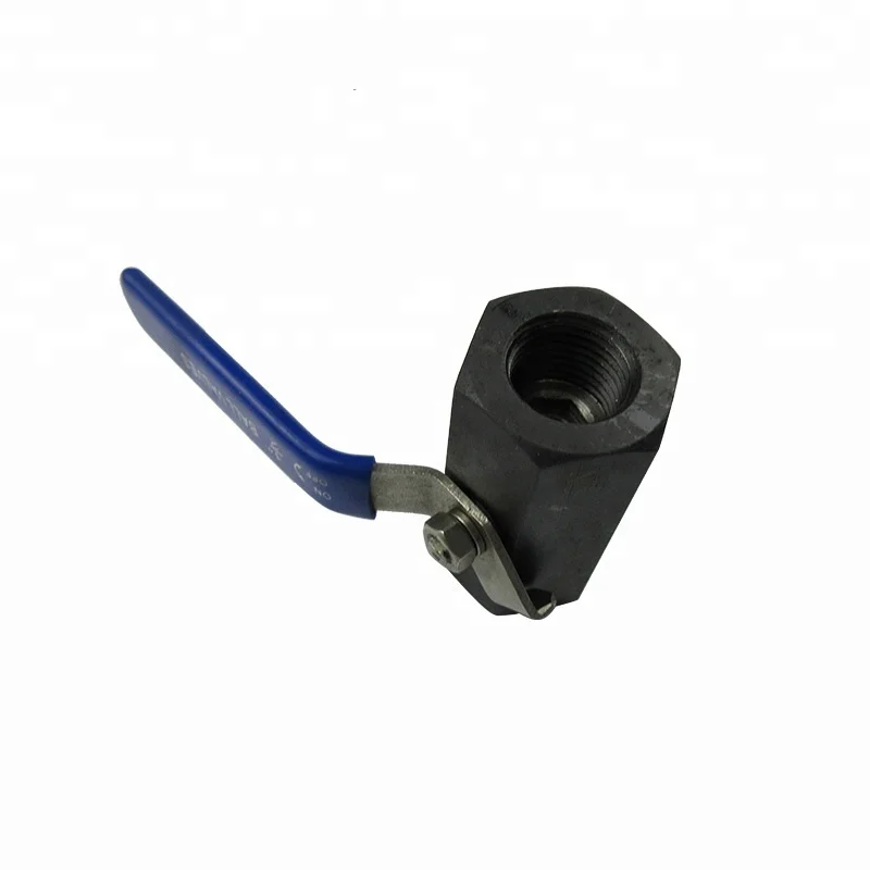 carbon steel 1pc hexagonal ball valve