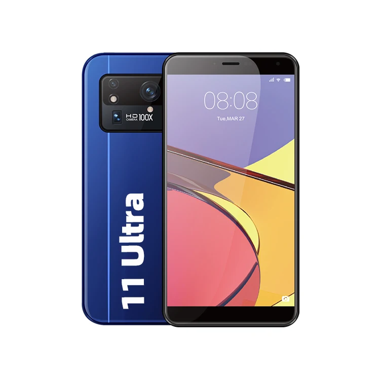 11Ultra New Cheap China Mobile phones 5.5 inch 3g/4g/LTE smartphone android 9.0 big battery 3000mah wholesale IPS Original