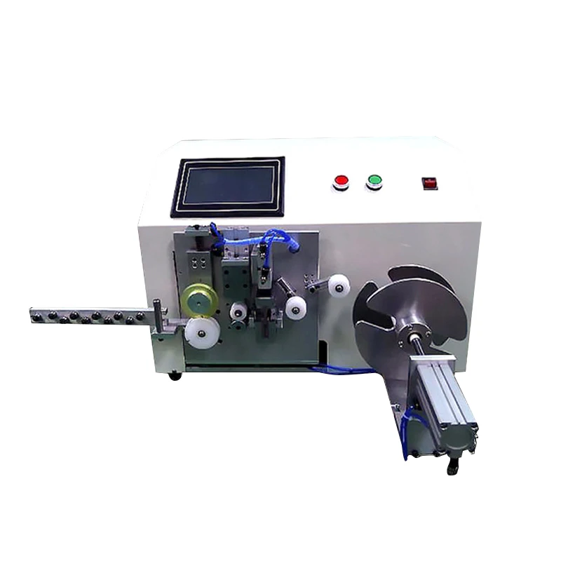 Factory directly sell Automatic Usb Cable Making Machine Wire Measuring Cutting Binding Tying Spool Coil Winding Machine