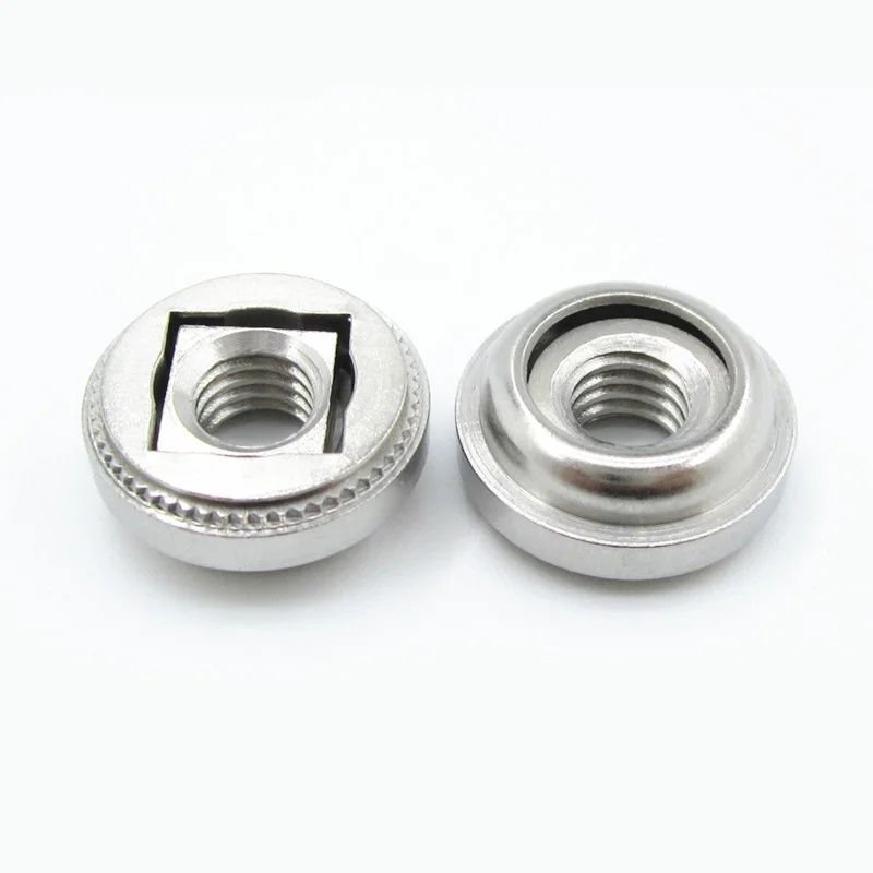 High Quality Type AS AC LAC LAS Threaded Carbon Steel Self Clinching Floating Clinch Nuts For Sheet Metal