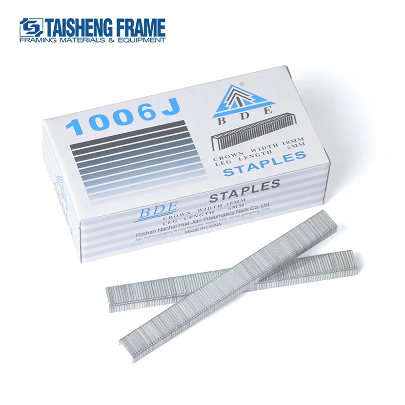 TS-D25 830 Hight quality U-Type furniture photo frame 1006J staples Air nails for sofa