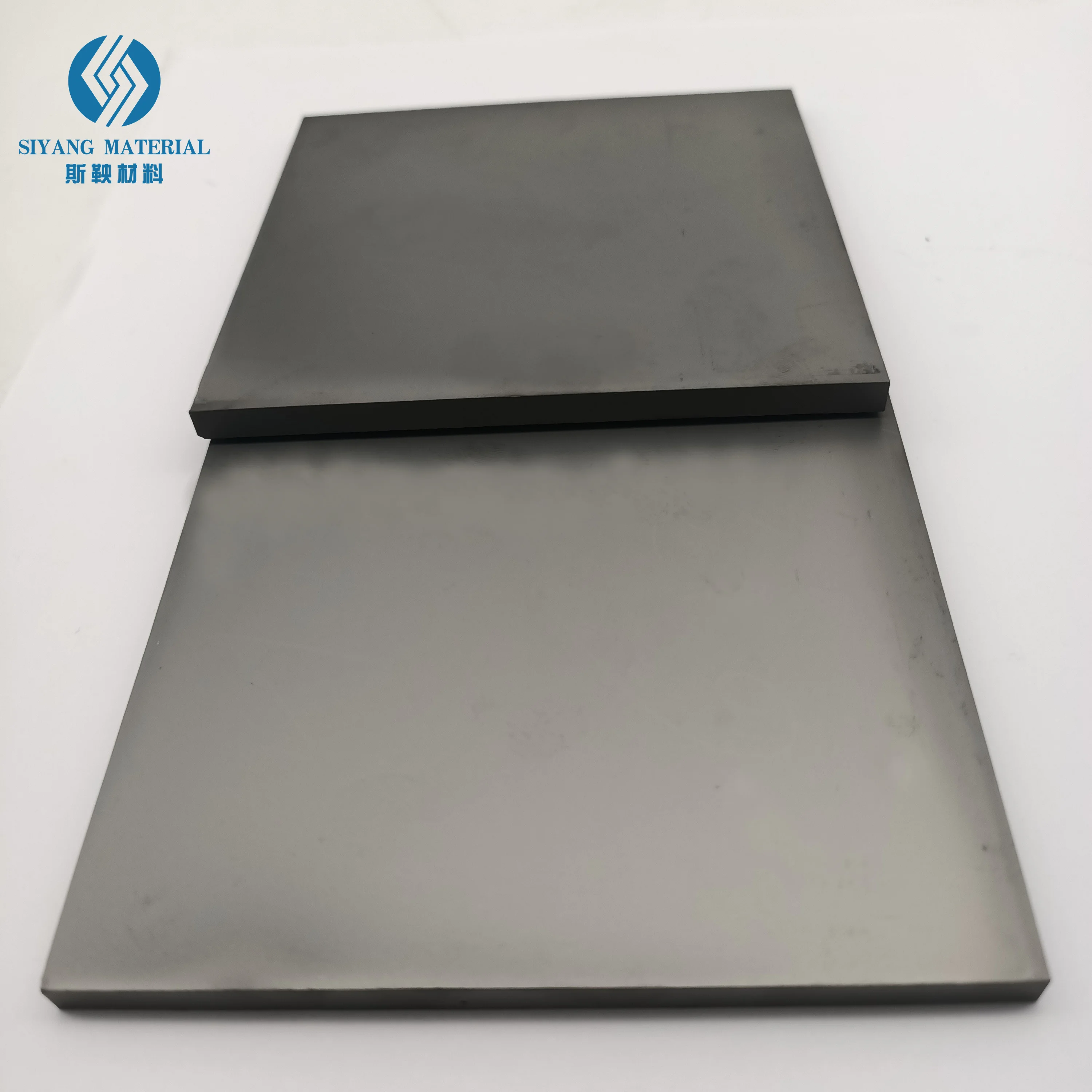 Customized high hardness silicon carbide ceramic sheet silicon carbide block silicon carbide tiles support sample