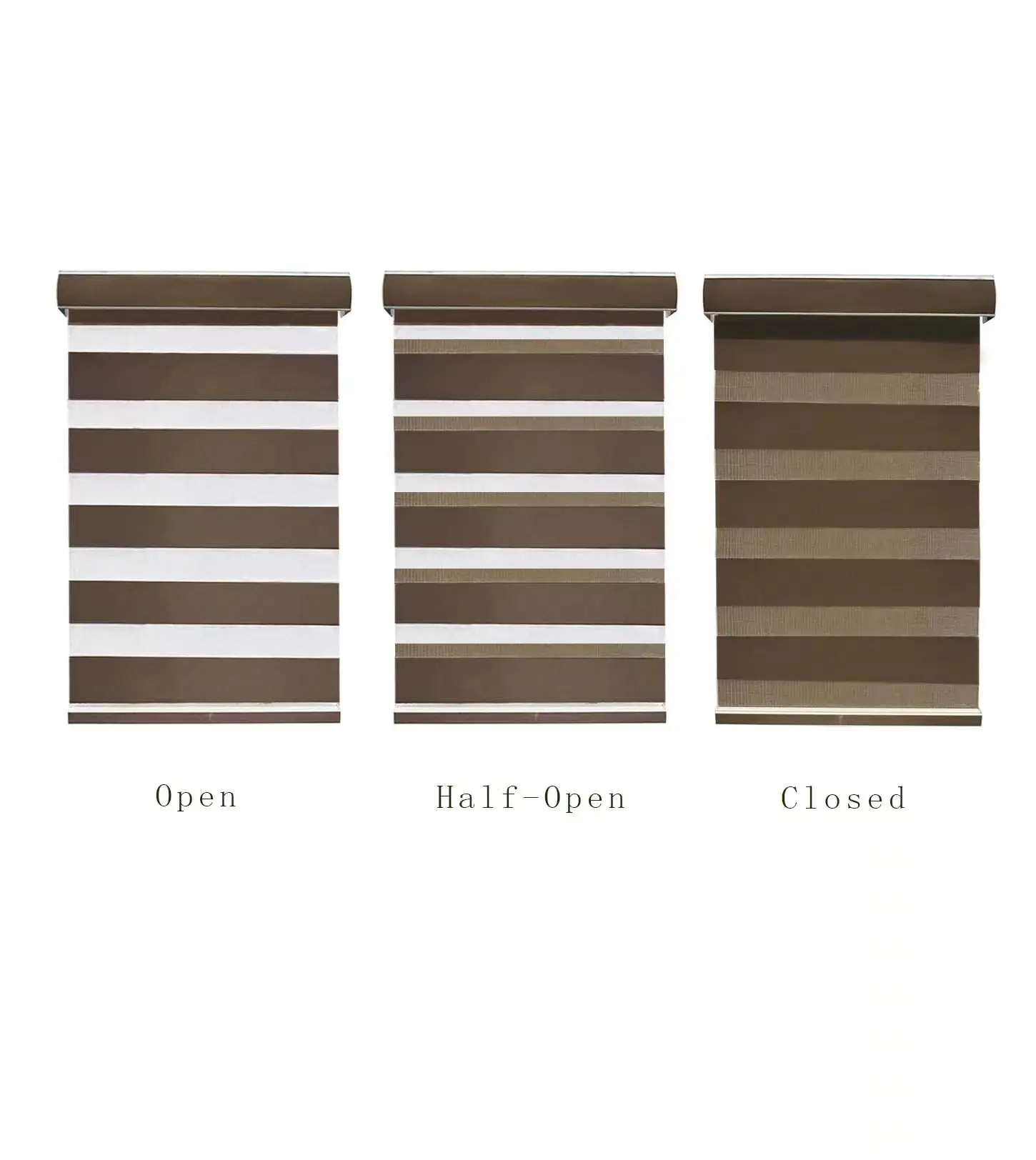 automatic gray day and night motorized canada window zebra roller blinds shades automatic window curtain for hotel