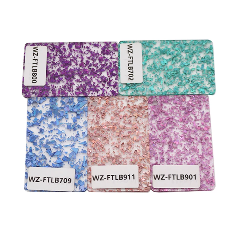 Wholesale Decorative Marble Acrylic Sheet For Laser Cutting Glitter Acrylic Sheet Processing Service