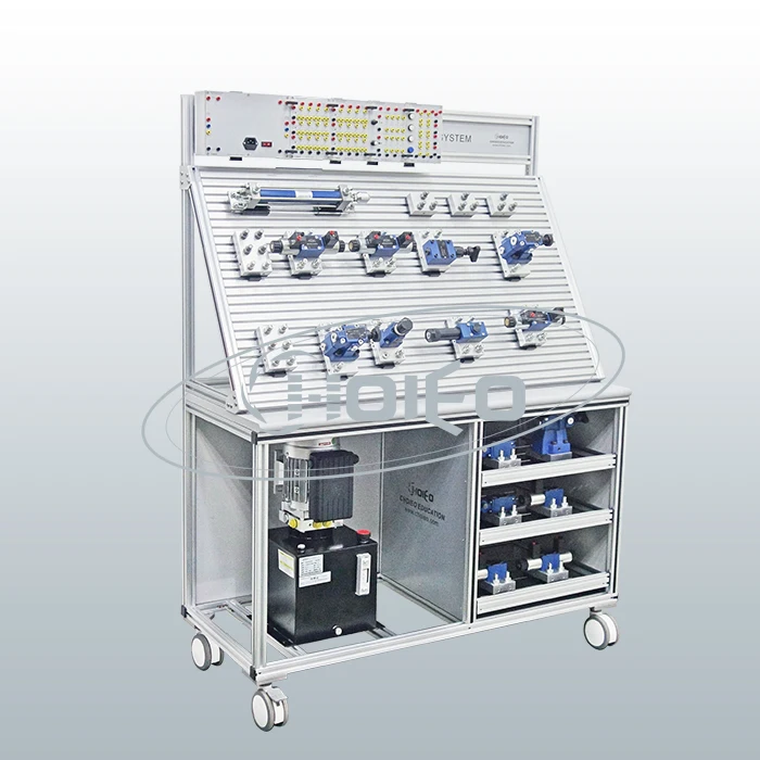 CFH-113 Electro Hydraulics Trainer with Drawer Practical Hydraulic Teaching Kit Vocational Equipment