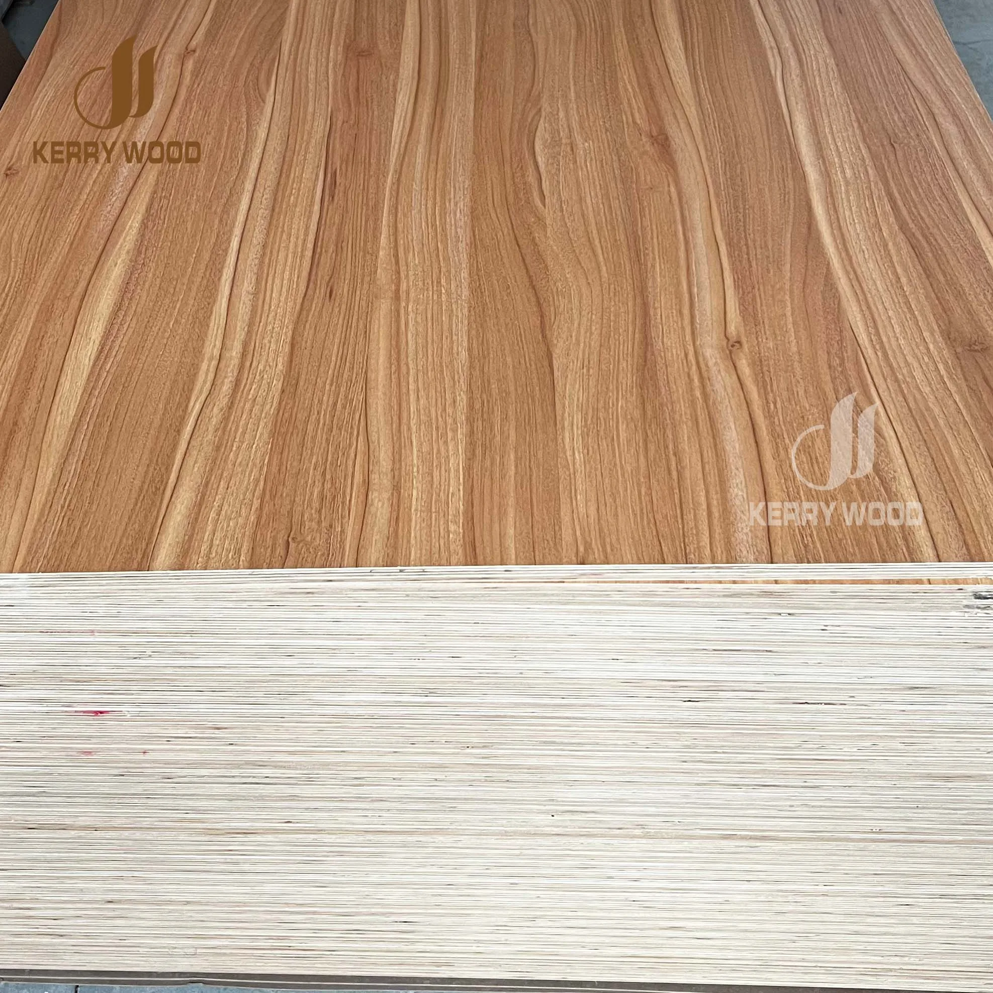 Wholesale Customization Morden Style Board for Wood Door Plywood Sheet 4x8 5/9/18/25mm Hardwood Multilayer solid board