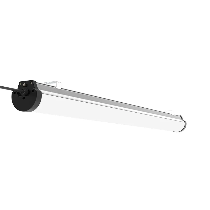 TUBU Tri-proof light supermarket 130lm linear low bay fixture with dimming and emergency