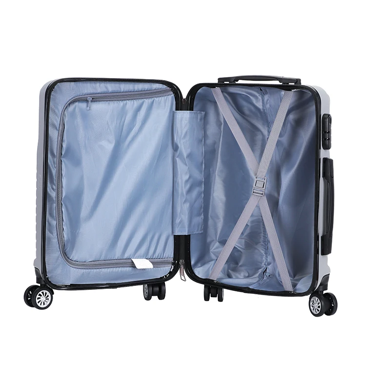 New design professional custom hand white hard case luggage suitcases sets