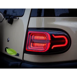DKmotion wholesales factory manufacturer tail lamp For Toyota FJ Cruiser 2007-UP Led taillights car parts light accessories auto