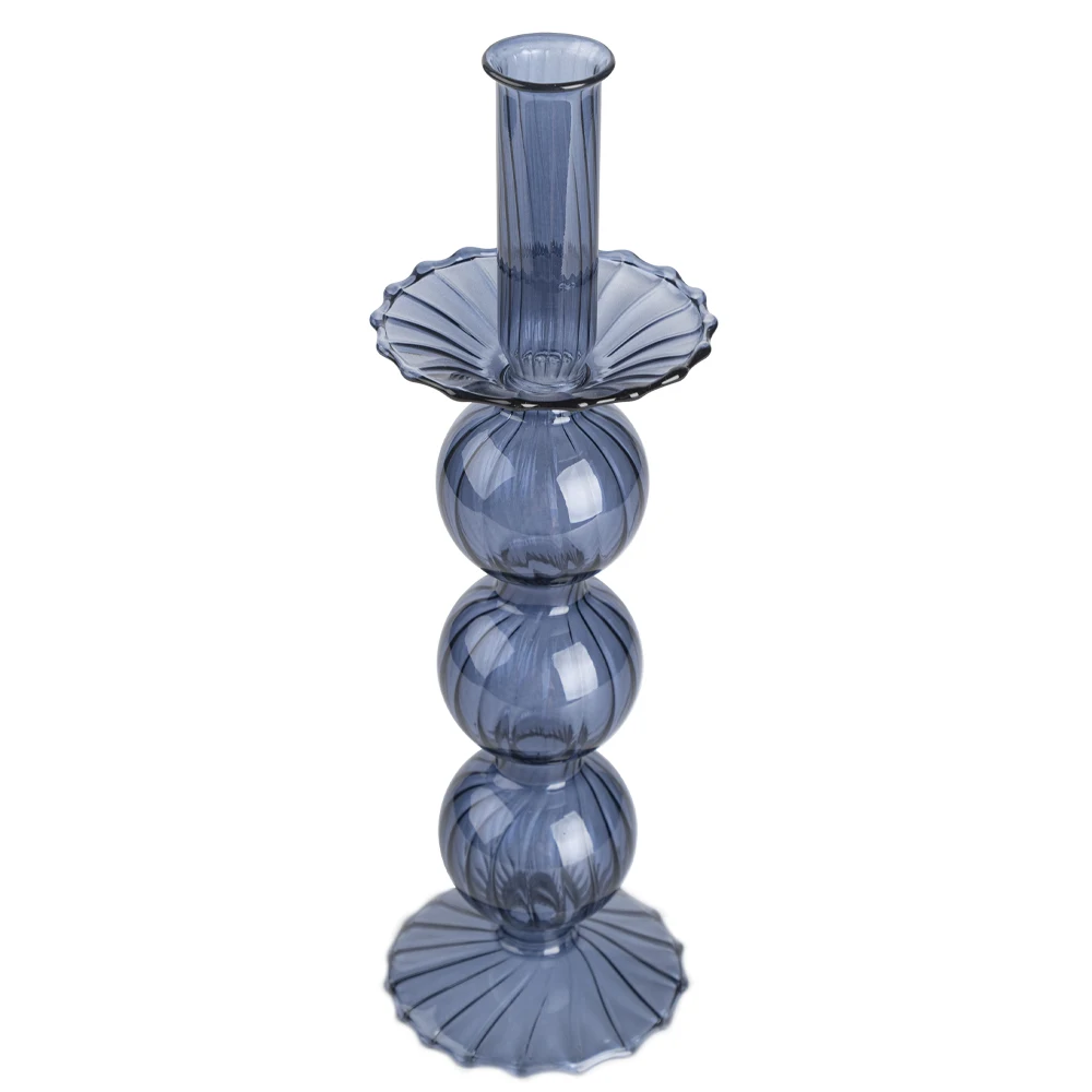 beautiful bird home decor candle holder made of porcelain and bronze inspired by a vintage design glass