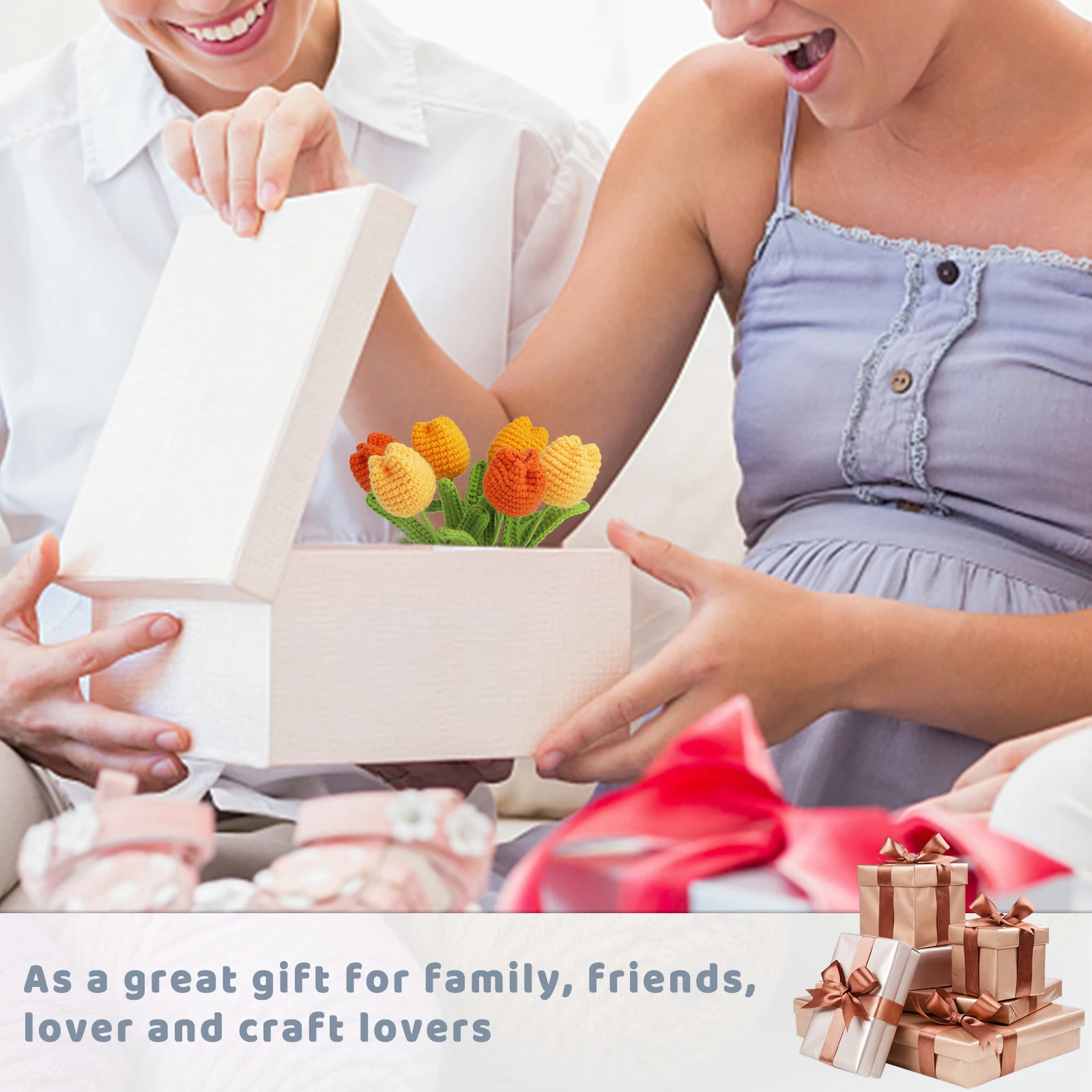 Car Ornaments crochet kit knitting needle Diy Do It Your Self Learn To set kit crochet hook