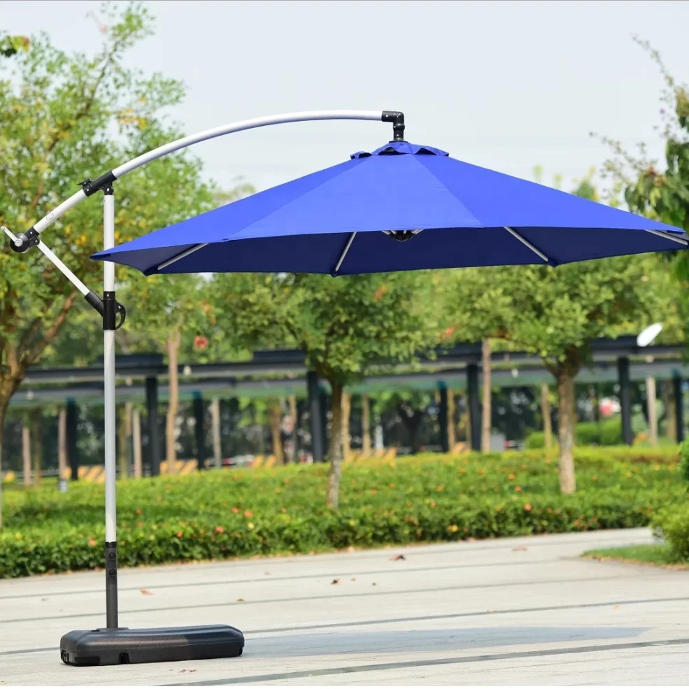 New Fiberglass Shanghai Hanging Umbrella Parasol