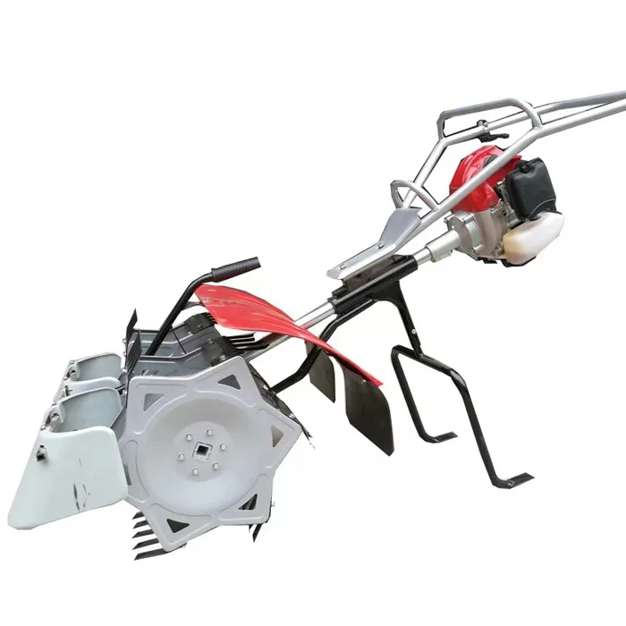 hot sale mini rice paddy power tiller weeder latest agriculture