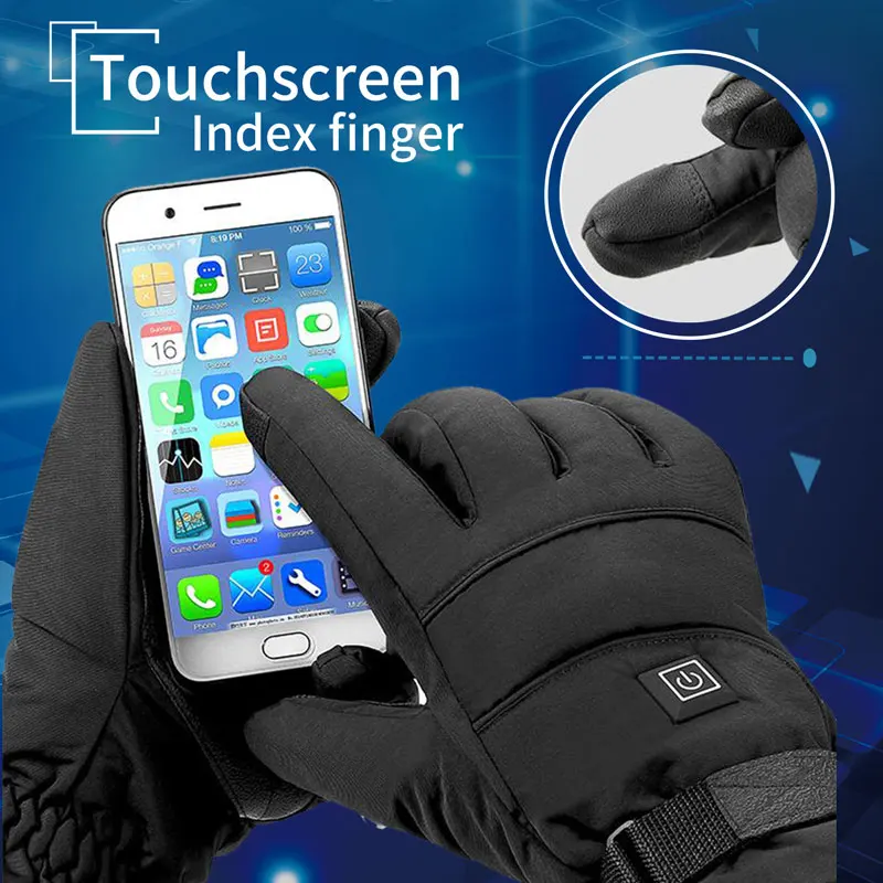 Glove heat glove Windproof Rechargeable Electric electric heater gloves for motorcycle