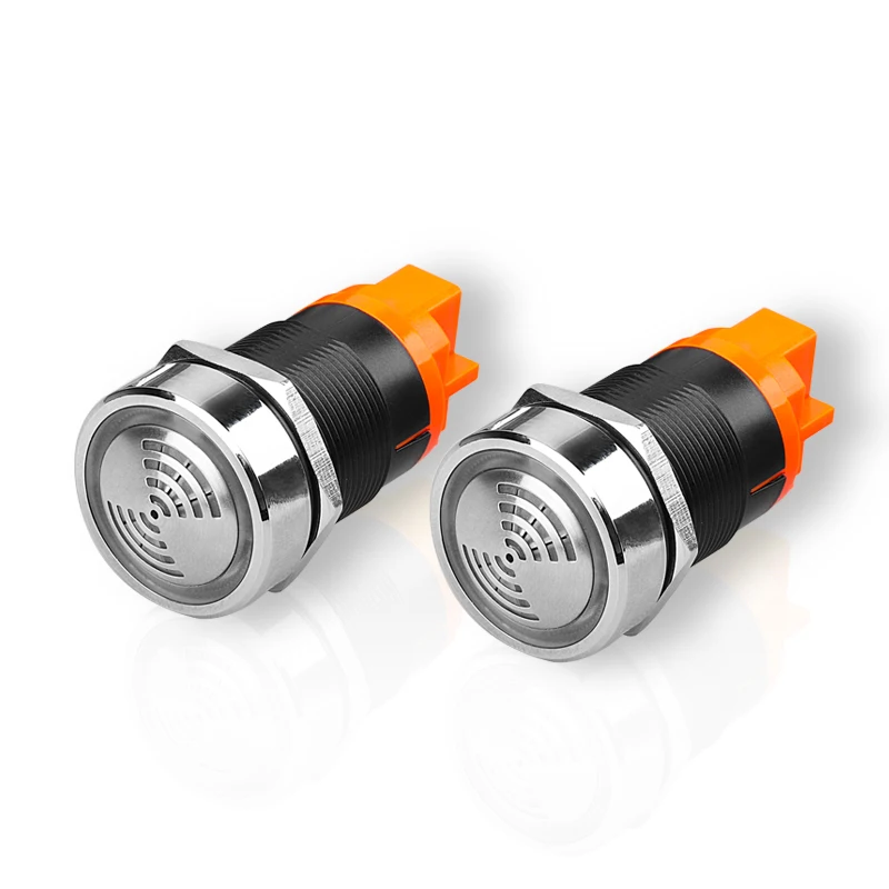 
22FM red metal buzzer 